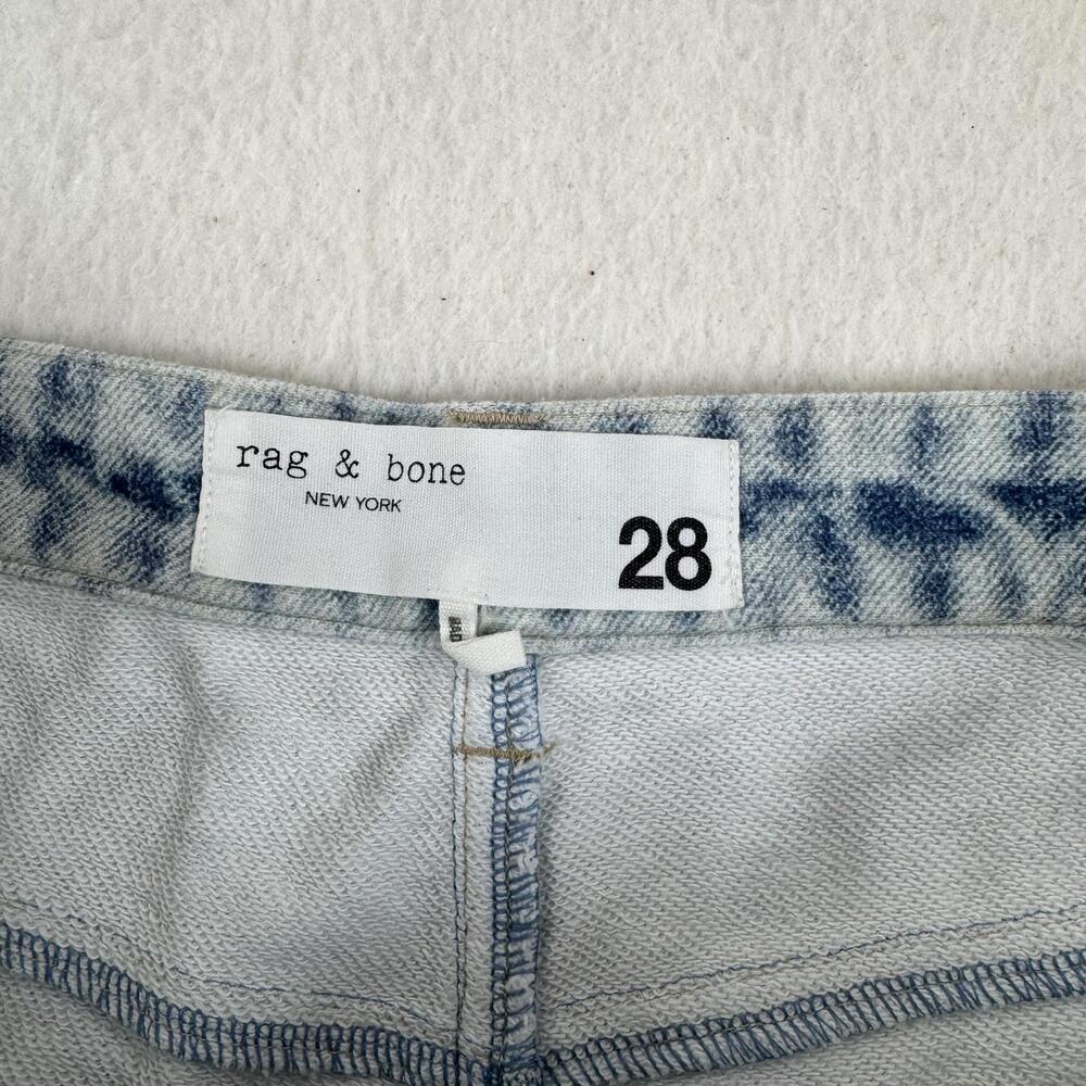 Rag & Bone Jeans Womens Size 28 Blue High Rise Straight Light Wash Cotton Denim - Picture 7 of 12